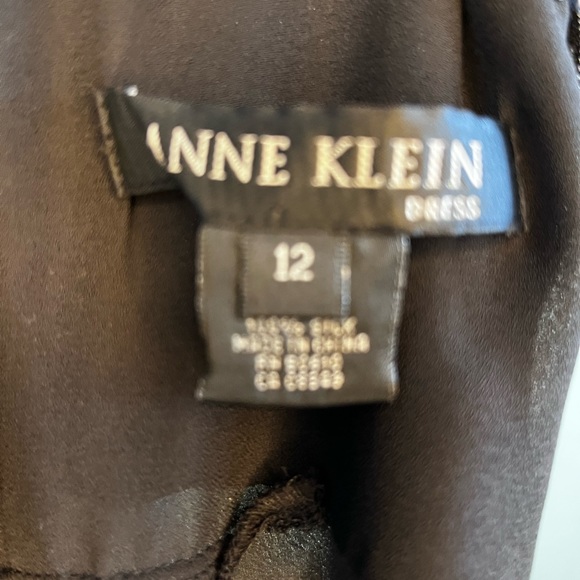 Anne Klein Dress Silk Dress Size 12 - Picture 8 of 10